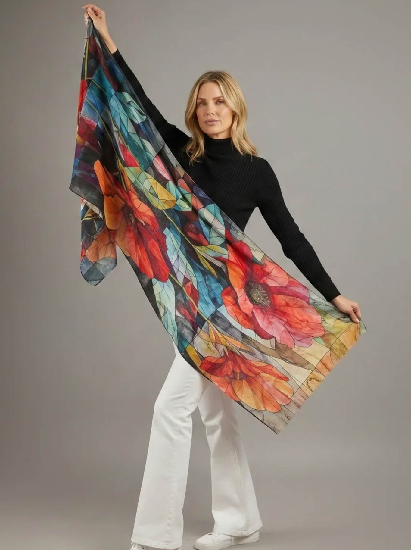 THE SCARF COMPANY PHEOBE WOOL SCARF