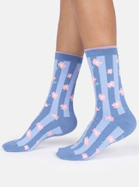 THOUGHT 4 PACK FLORAL BOX OF ORGANIC COTTON SOCKS