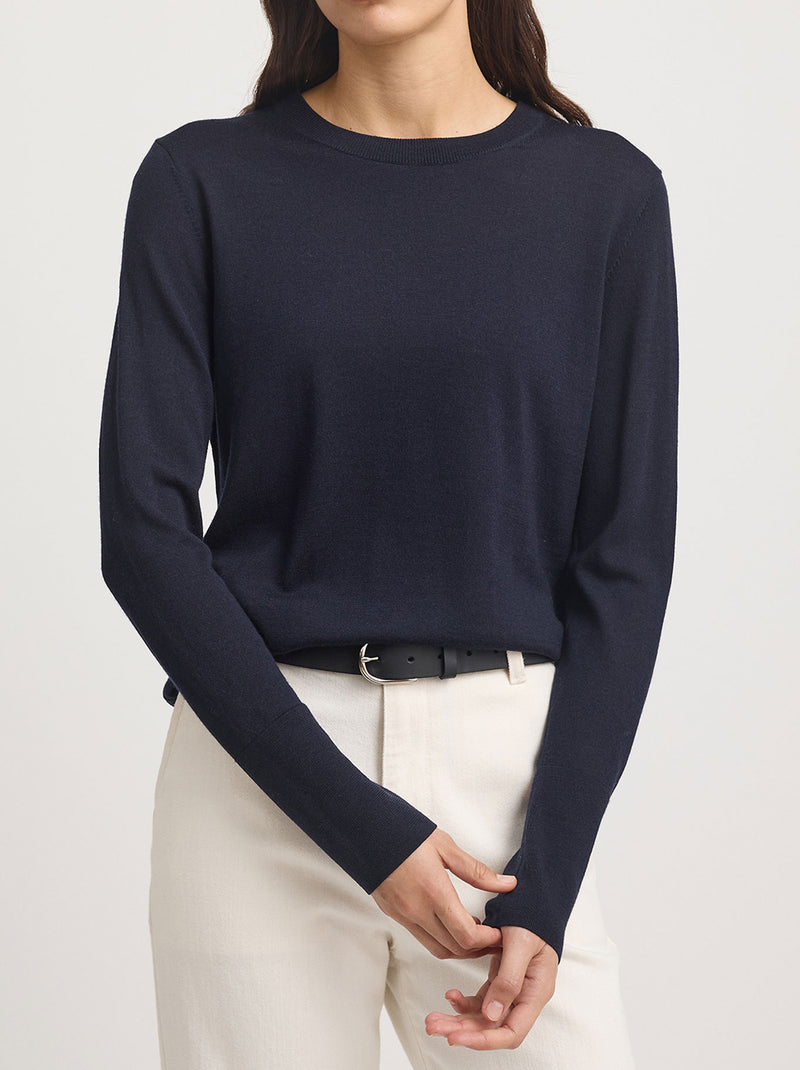 TOORALLIE FINE MERINO CREW