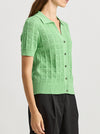 TOORALLIE OPEN STITCH BUTTON POLO