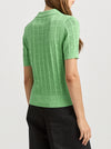 TOORALLIE OPEN STITCH BUTTON POLO