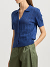 TOORALLIE OPEN STITCH BUTTON POLO