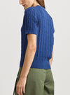 TOORALLIE OPEN STITCH BUTTON POLO