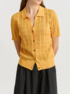 TOORALLIE OPEN STITCH BUTTON POLO