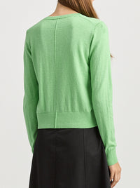TOORALLIE FINE CREW CARDIGAN