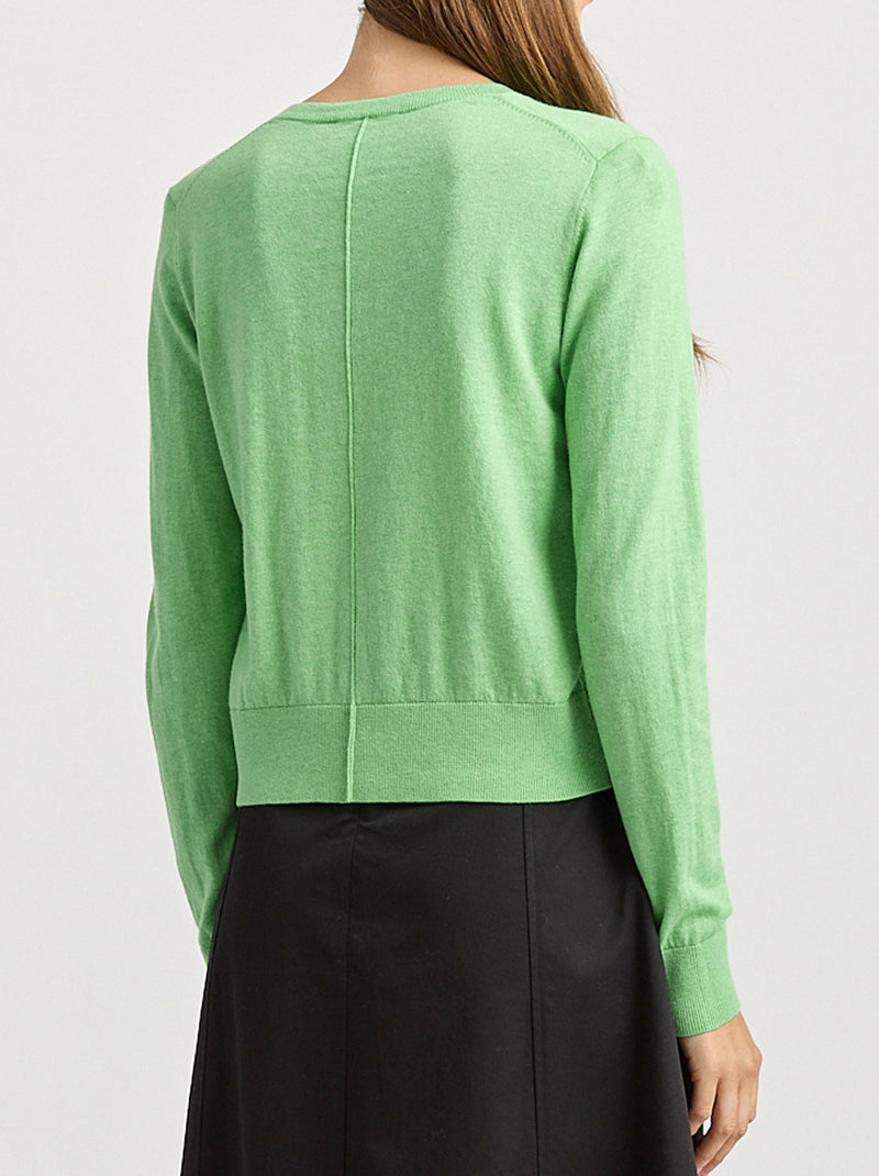 TOORALLIE FINE CREW CARDIGAN