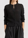 TOORALLIE OPEN STITCH CARDIGAN