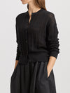 TOORALLIE OPEN STITCH CARDIGAN