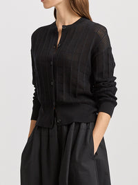TOORALLIE OPEN STITCH CARDIGAN