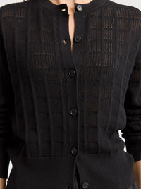 TOORALLIE OPEN STITCH CARDIGAN
