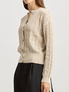 TOORALLIE OPEN STITCH CARDIGAN