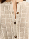 TOORALLIE OPEN STITCH CARDIGAN