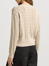TOORALLIE OPEN STITCH CARDIGAN