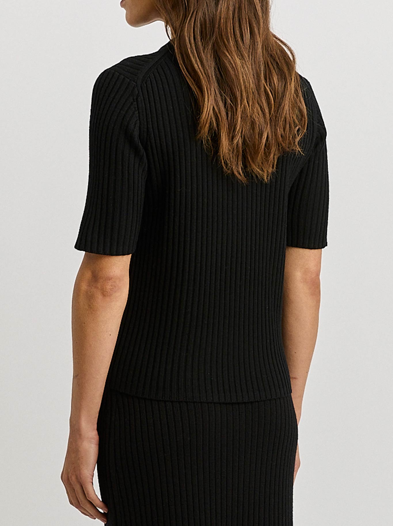 TOORALLIE RIB KNIT TOP