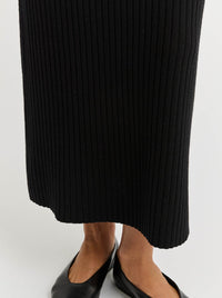TOORALLIE RIB KNIT SKIRT