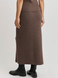 TOORALLIE RIB KNIT SKIRT