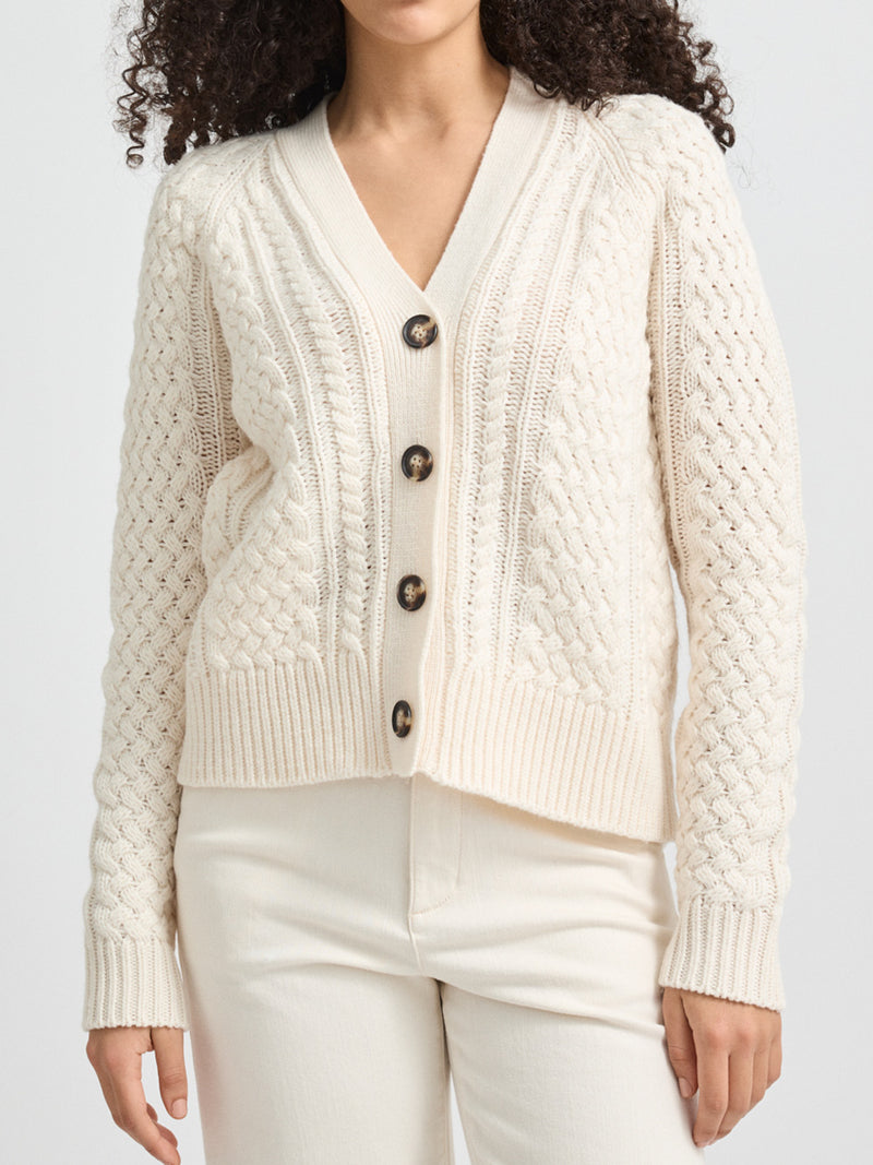 TOORALLIE CABLE CARDIGAN