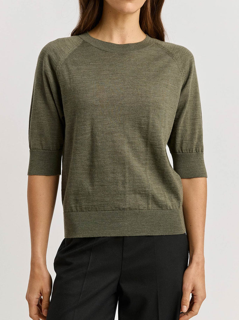 TOORALLIE EXTRA FINE RAGLAN SLEEVE TOP