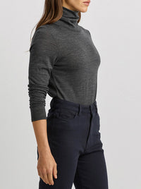 TOORALLIE MERINO TURTLE NECK TEE