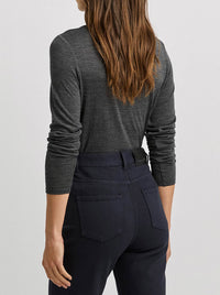 TOORALLIE MERINO TURTLE NECK TEE