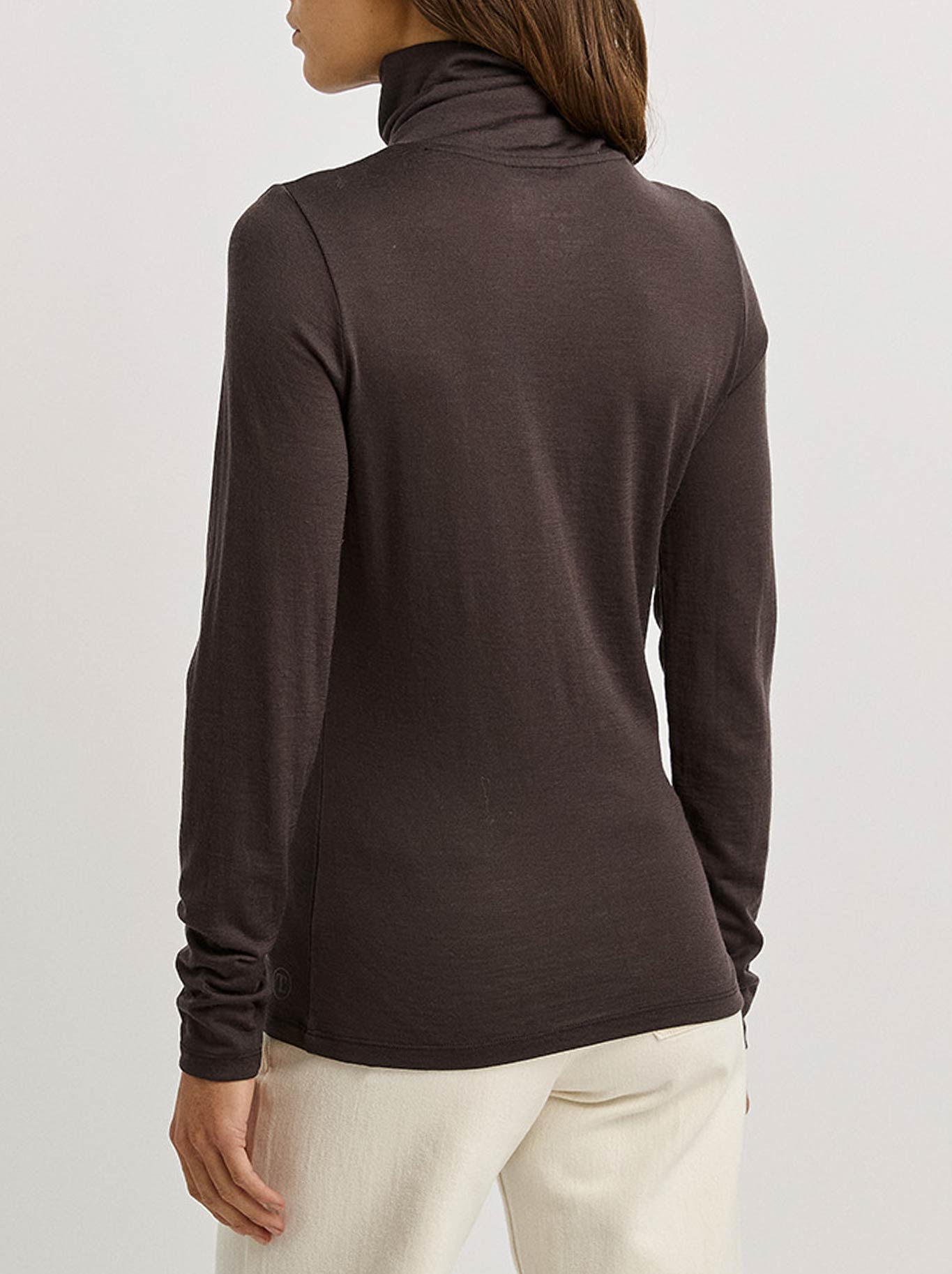TOORALLIE MERINO TURTLE NECK TEE