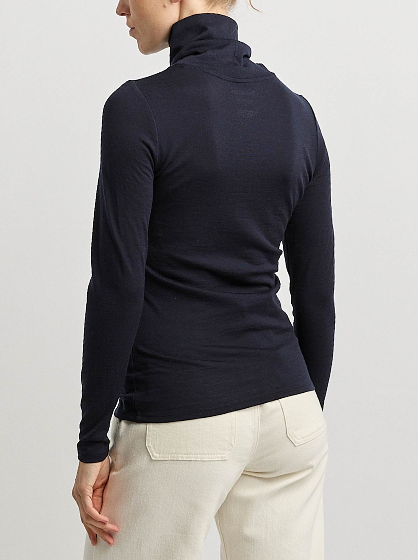 TOORALLIE MERINO TURTLE NECK TEE