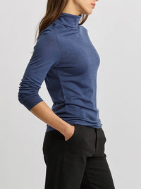 TOORALLIE MERINO TURTLE NECK TEE