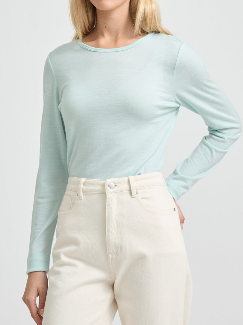 TOORALLIE MERINO CREW TEE
