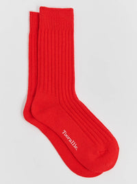 TOORALLIE RIBBED MERINO SOCKS