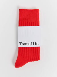TOORALLIE RIBBED MERINO SOCKS