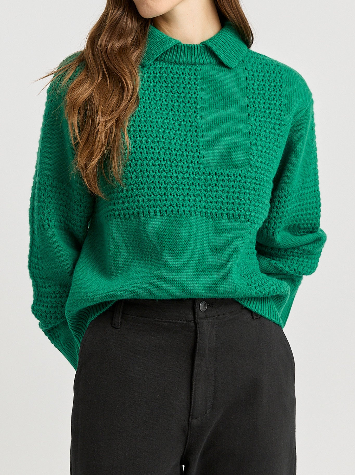 TOORALLIE TEXTURED STITCH FUNNEL