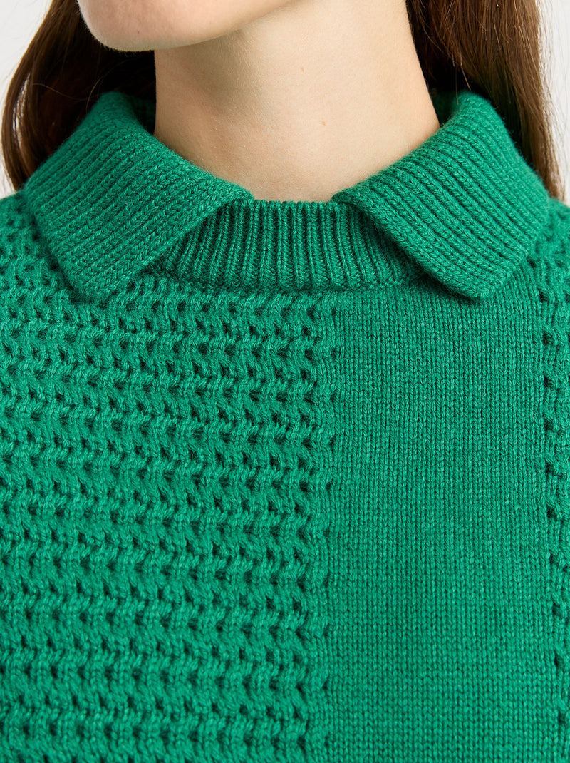 TOORALLIE TEXTURED STITCH FUNNEL