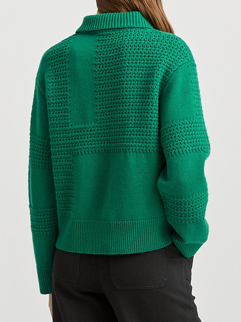 TOORALLIE TEXTURED STITCH FUNNEL