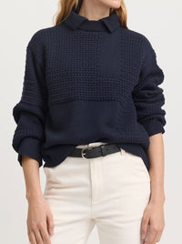 TOORALLIE TEXTURED STITCH FUNNEL