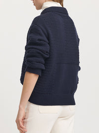 TOORALLIE TEXTURED STITCH FUNNEL