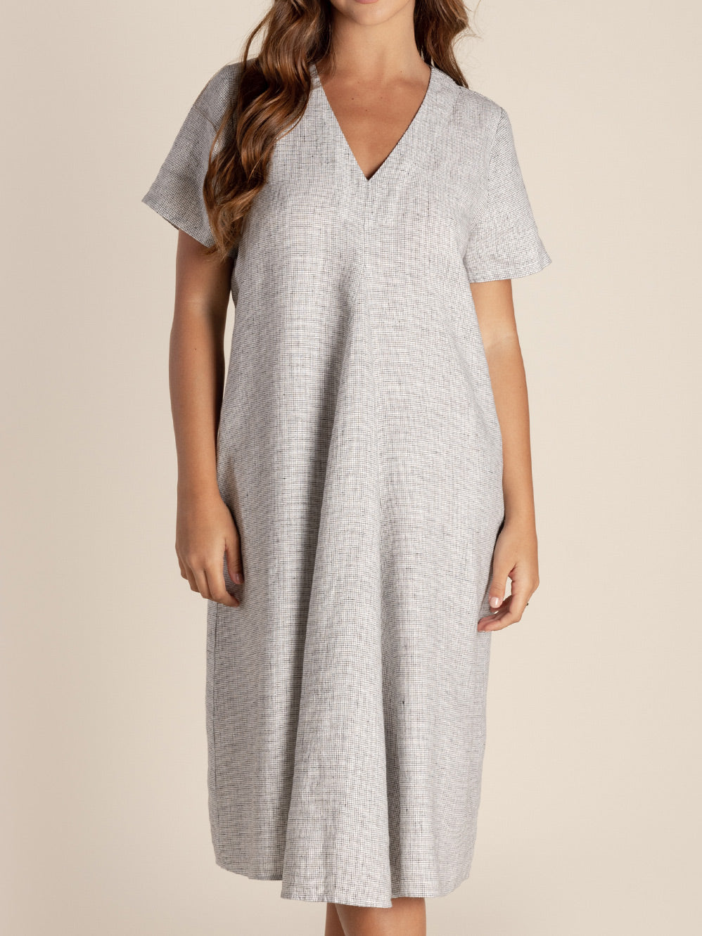 TWO-T'S MINI CHECK DRESS