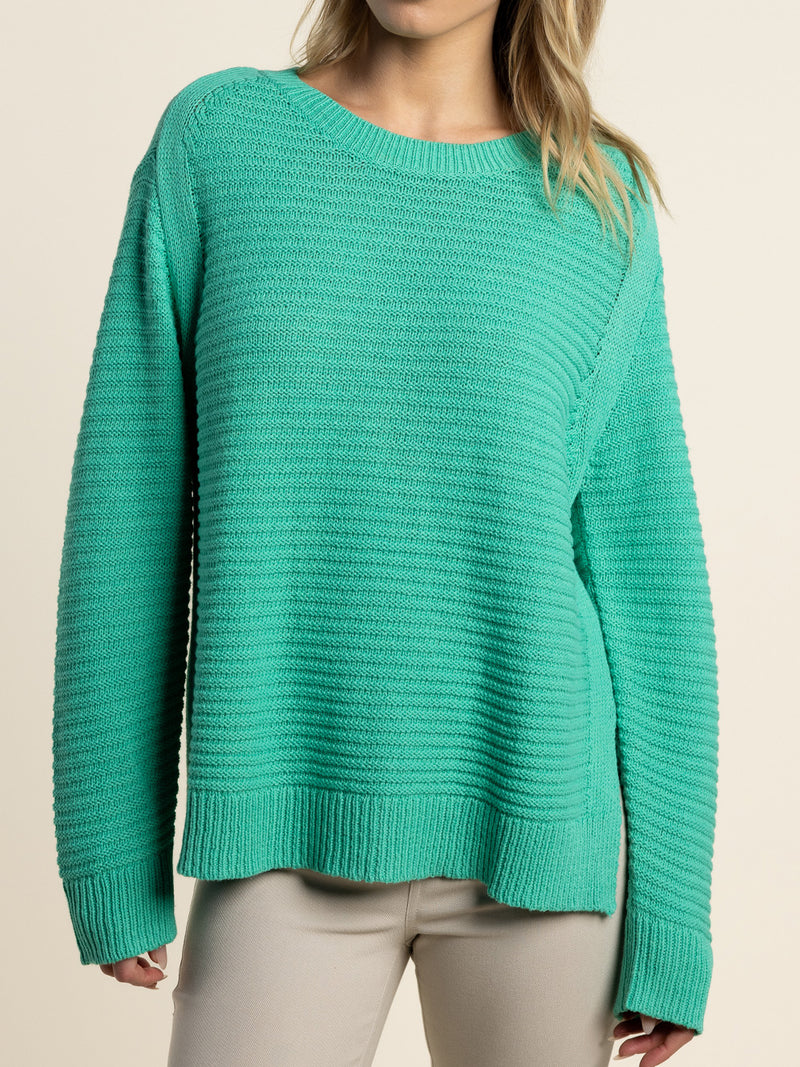 TWO-T'S CREW CHUNKY KNIT
