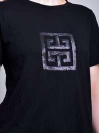 TWO-T'S SEQUIN SQUARE TEE
