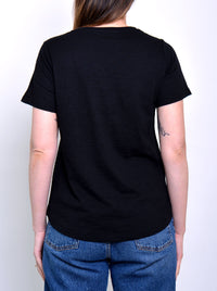 TWO-T'S SEQUIN SQUARE TEE