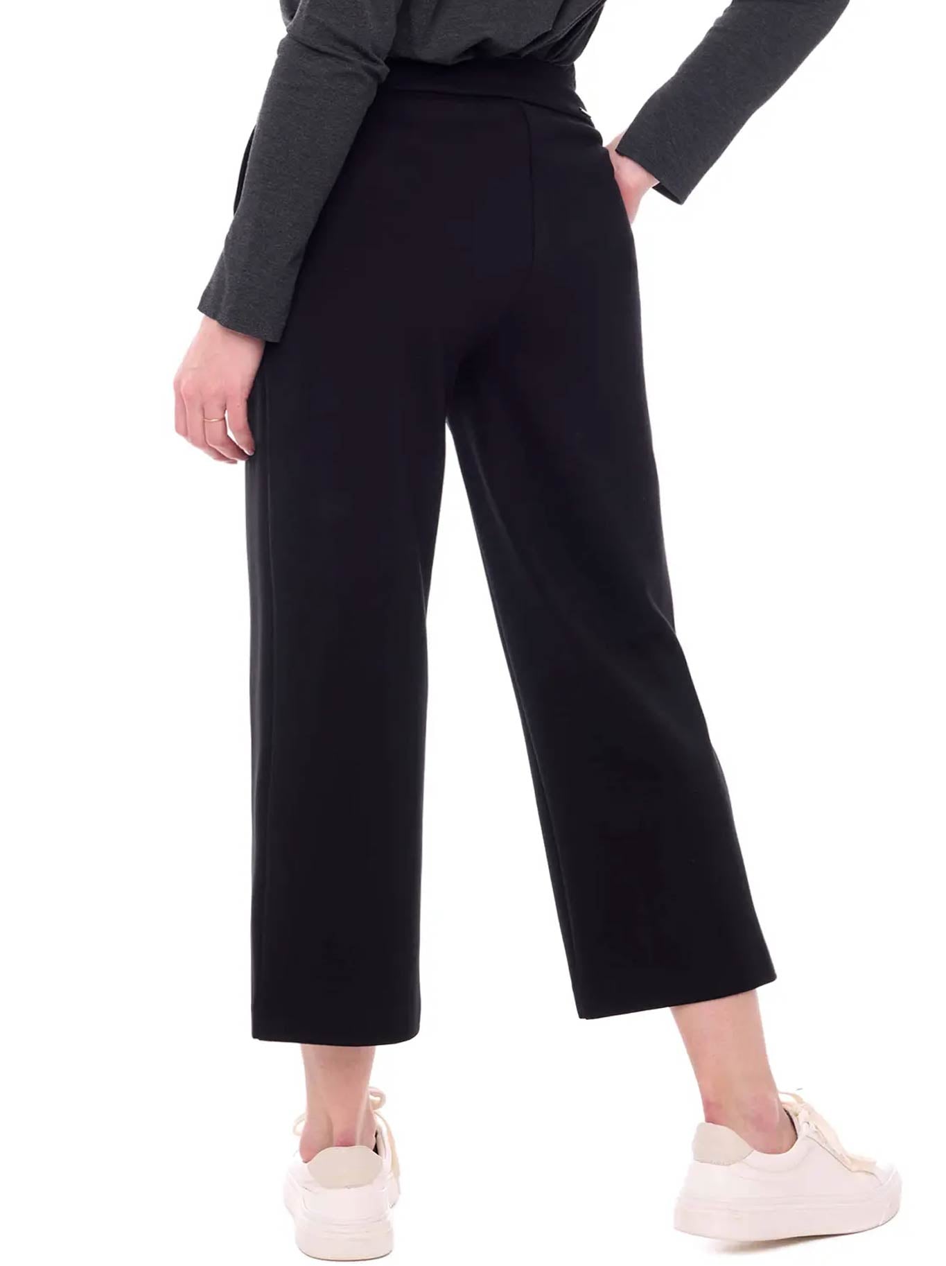 UP! CROPPED WIDE LEG PONTE PANT