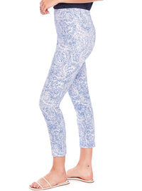 UP! SANTORINI TEXTURED TECHNO ANKLE PANT