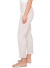 UP! LINEN EFFECT TECHNO ANKLE PANT