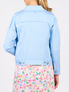 VASSALLI FRAYED LINEN JACKET