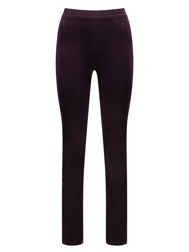 VASSALLI SKINNY PULL ON CORD PANT