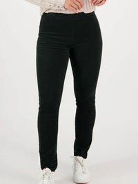 VASSALLI SKINNY PULL ON CORD PANT