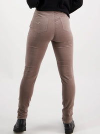 VASSALLI SKINNY PULL ON CORD PANT