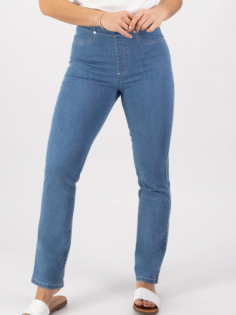 VASSALLI SLIM LEG PULL ON JEAN