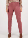 VASSALLI SLIM LEG WIDEWALE CORD PANT