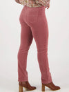 VASSALLI SLIM LEG WIDEWALE CORD PANT