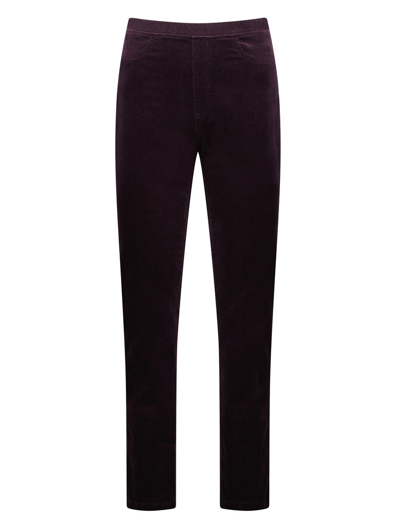 VASSALLI SLIM LEG CORD PULL ON PANT